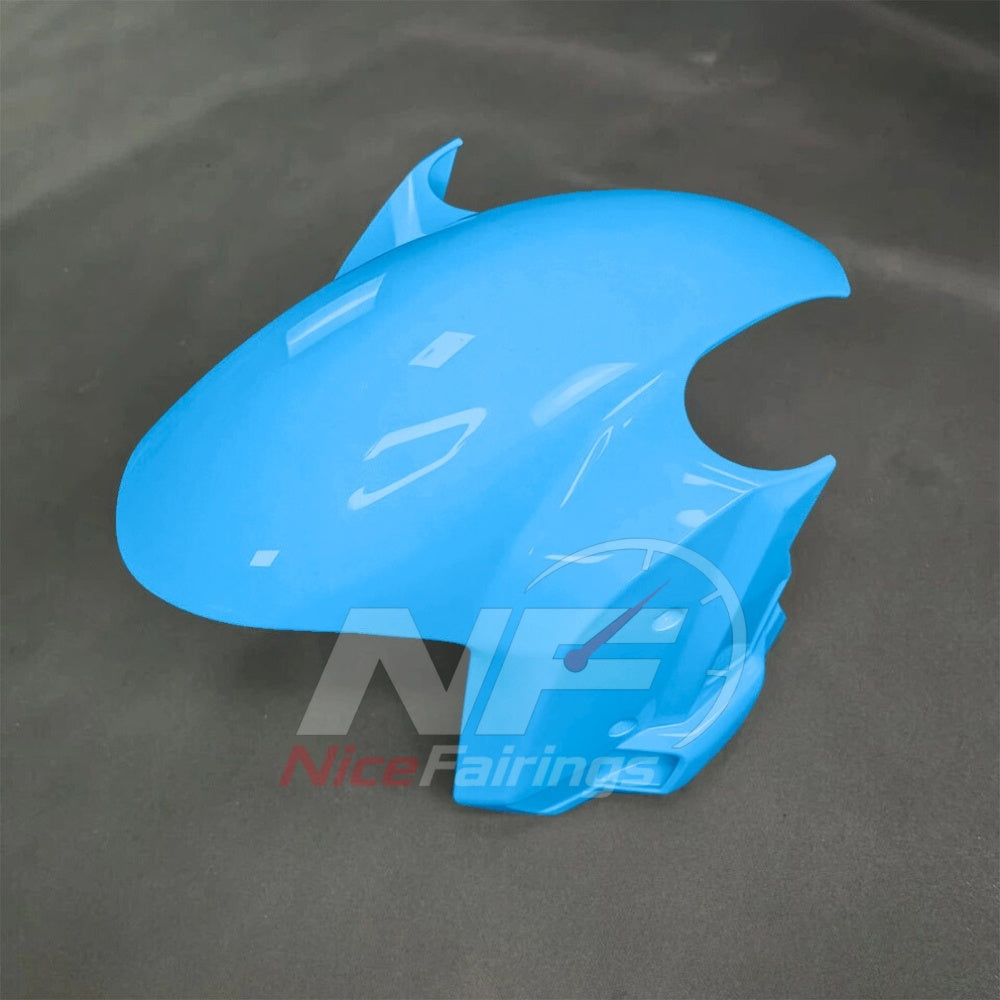 For BMW S1000RR 2025-2026 Blue Black Painted ABS Fairings with Complete Replacement Bodywork | NiceFairings - front angle image