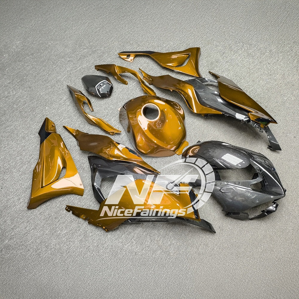 For Kawasaki ZX-6R 636 2024-2025 Replacement Fairing Set Aftermarket Panels Premium Edition | NiceFairings - front angle image