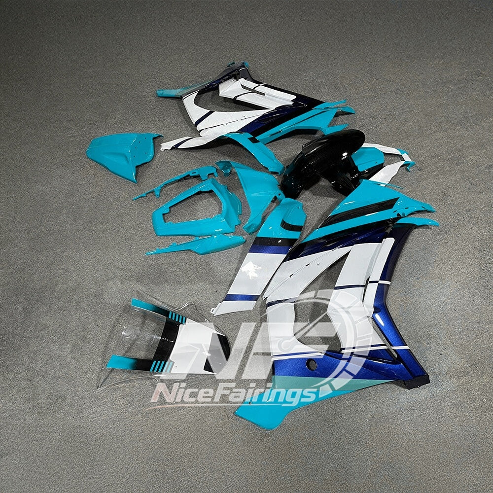 For KAWASAKI Ninja ZX10R 2011-2015 Complete Fairing Set | NiceFairings - front angle image