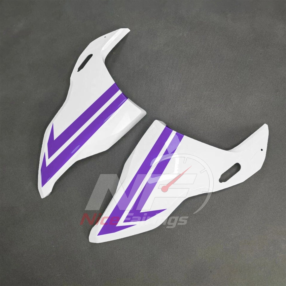 For BMW S1000RR 2025-2026 Purple Black ABS Body Kit with Street and Track Fairing Panels | NiceFairings - front angle image
