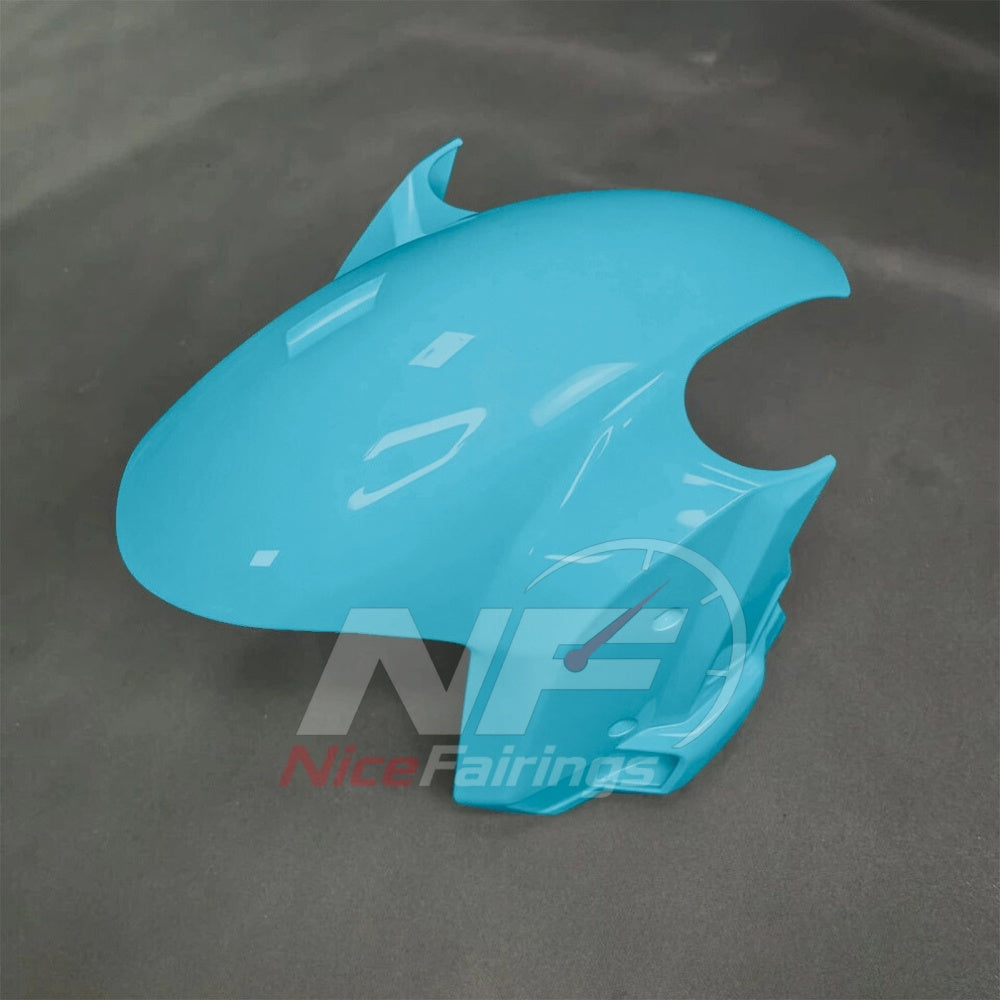 For BMW S1000RR 2025-2026 Teal Black Motorcycle Fairing Kit with Aftermarket Body Panels | NiceFairings - front angle image