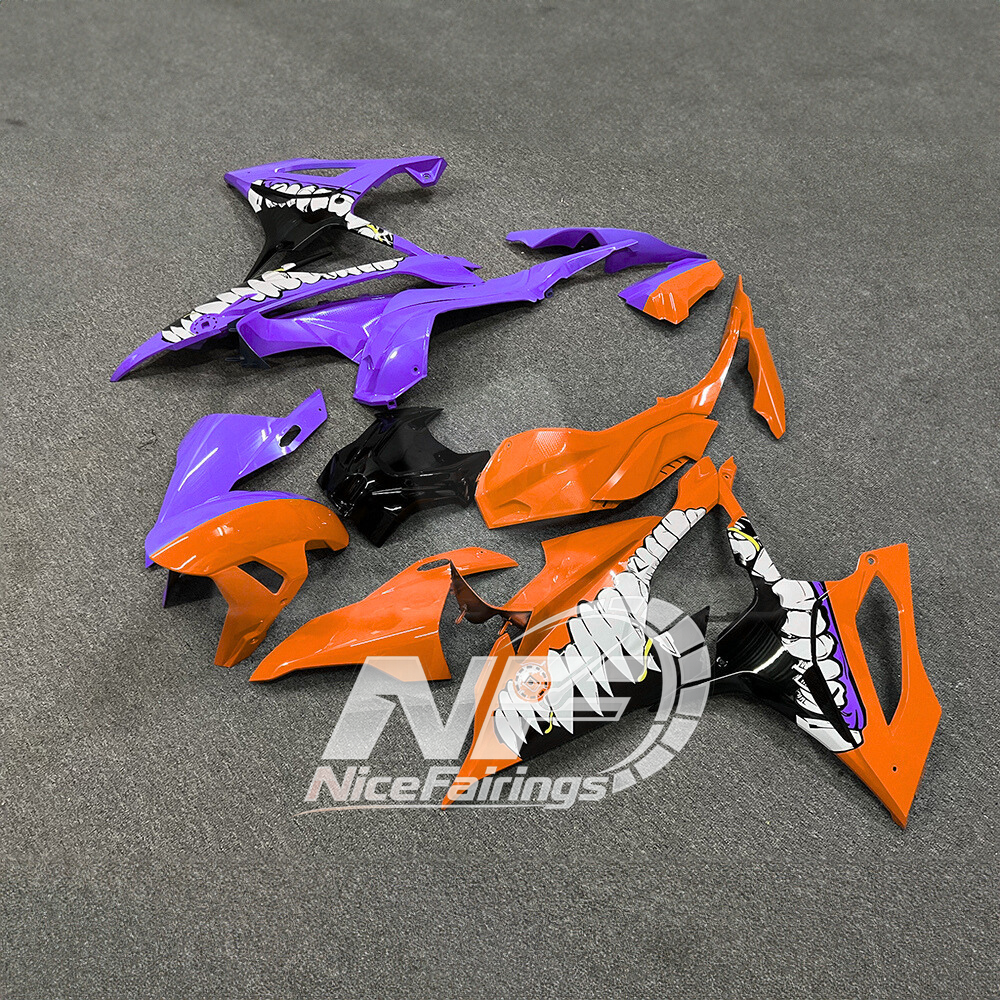 For BMW S1000RR 2019-2022 Street Bodywork Motorcycle Fairing Kit, Aftermarket ABS Body Panels | NiceFairings - front angle image