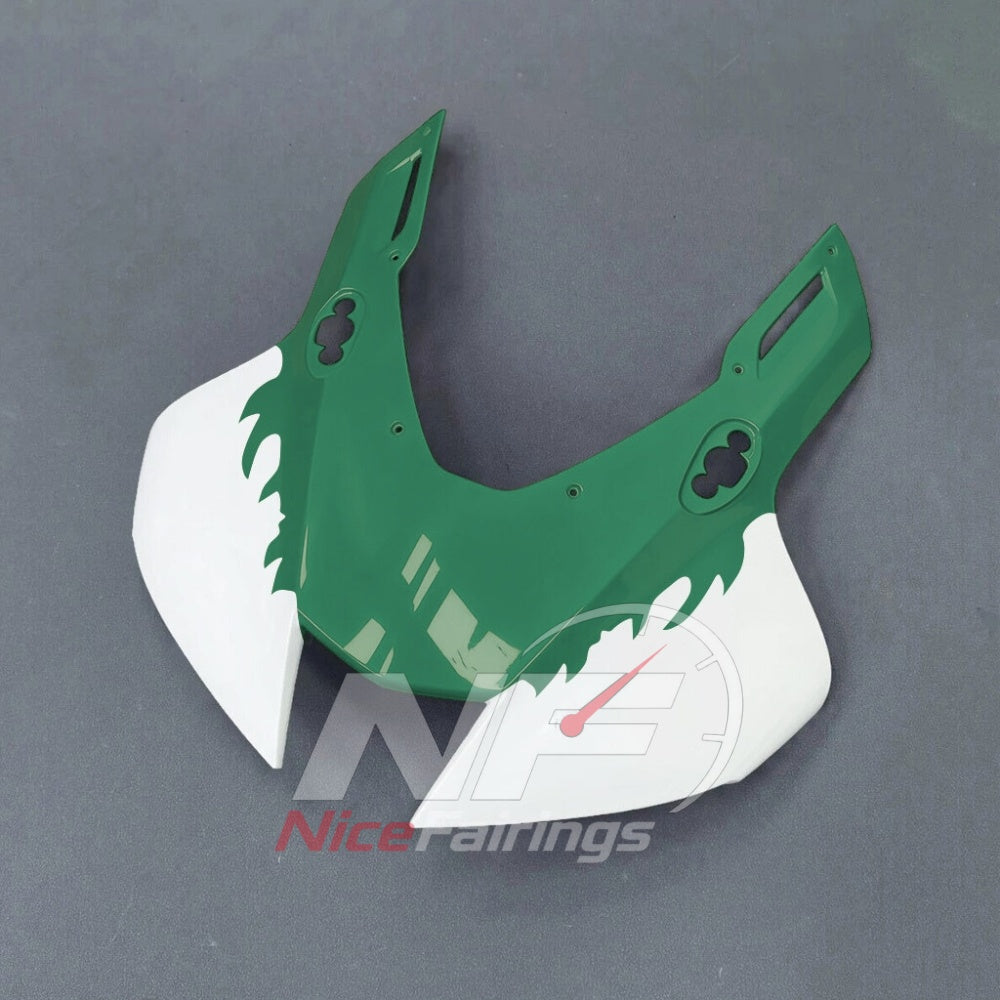 For Honda CBR1000RR-R 2024-2026 Green Black ABS Body Kit with Street and Track Fairing Panels | NiceFairings - front angle image