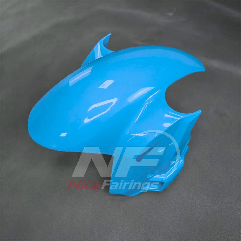 For BMW S1000RR 2025-2026 Blue Black ABS Fairing Kit with Painted Bodywork and Replacement Panels | NiceFairings - front angle image