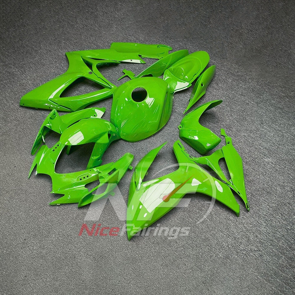 For Suzuki GSX-R600 GSX-R750 K6 2006-2007 Custom Fairings Gray ABS Sportbike Plastics | NiceFairings - front angle image