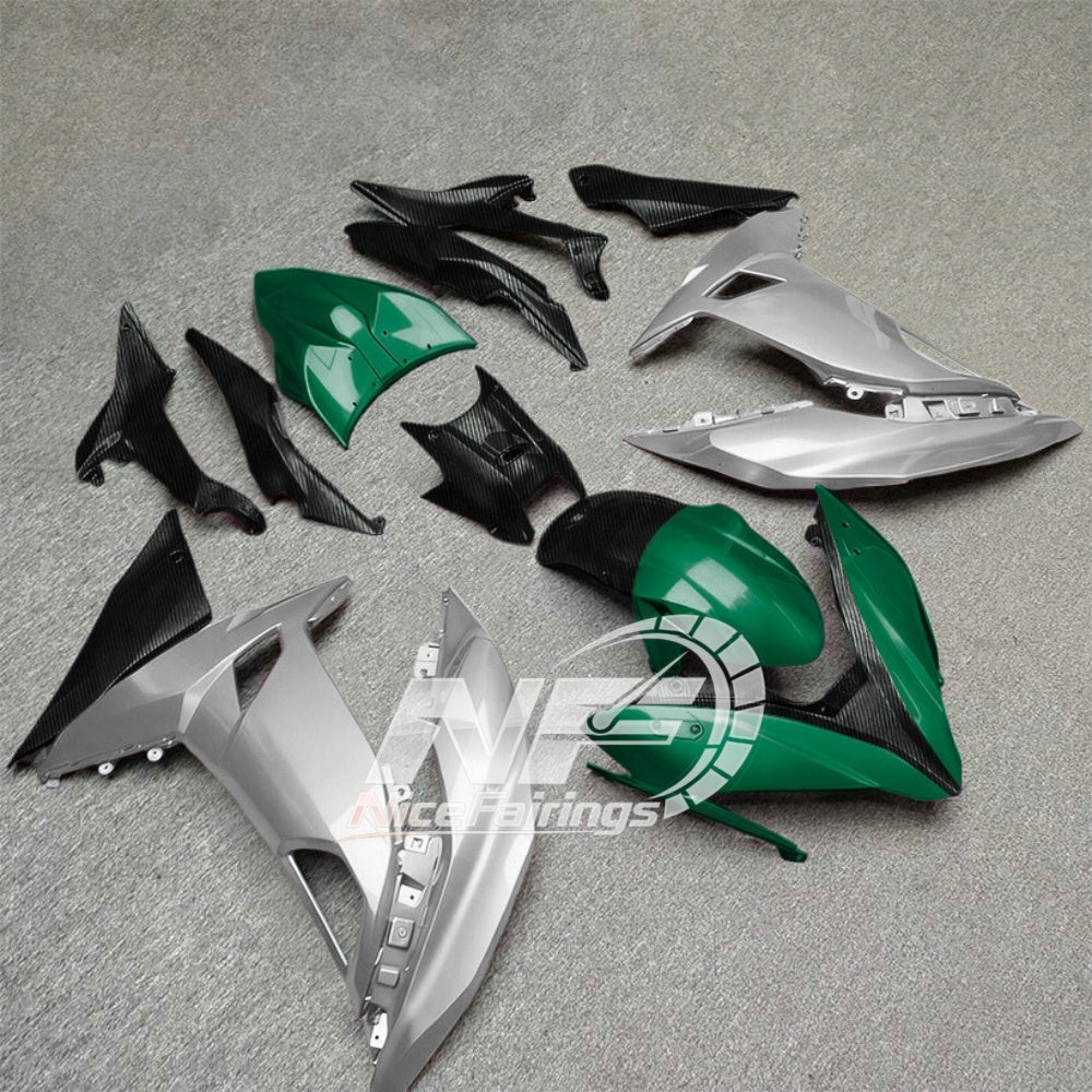 KAWASAKI Ninja 650 ER-6F 2017-2019 ABS Fairing Kit Style 09 | NiceFairings - front angle image