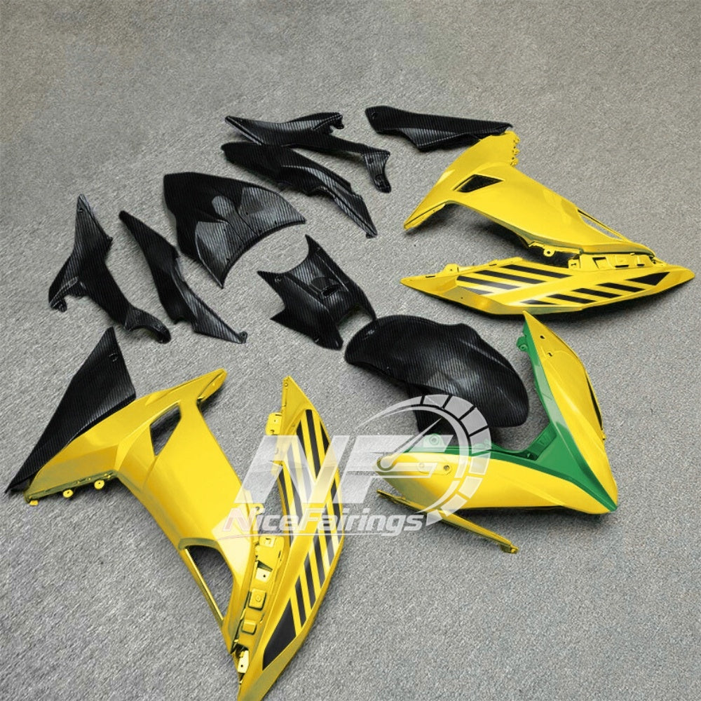 KAWASAKI Ninja 650 ER-6F 2017-2019 ABS Fairing Kit Style 57 | NiceFairings - front angle image
