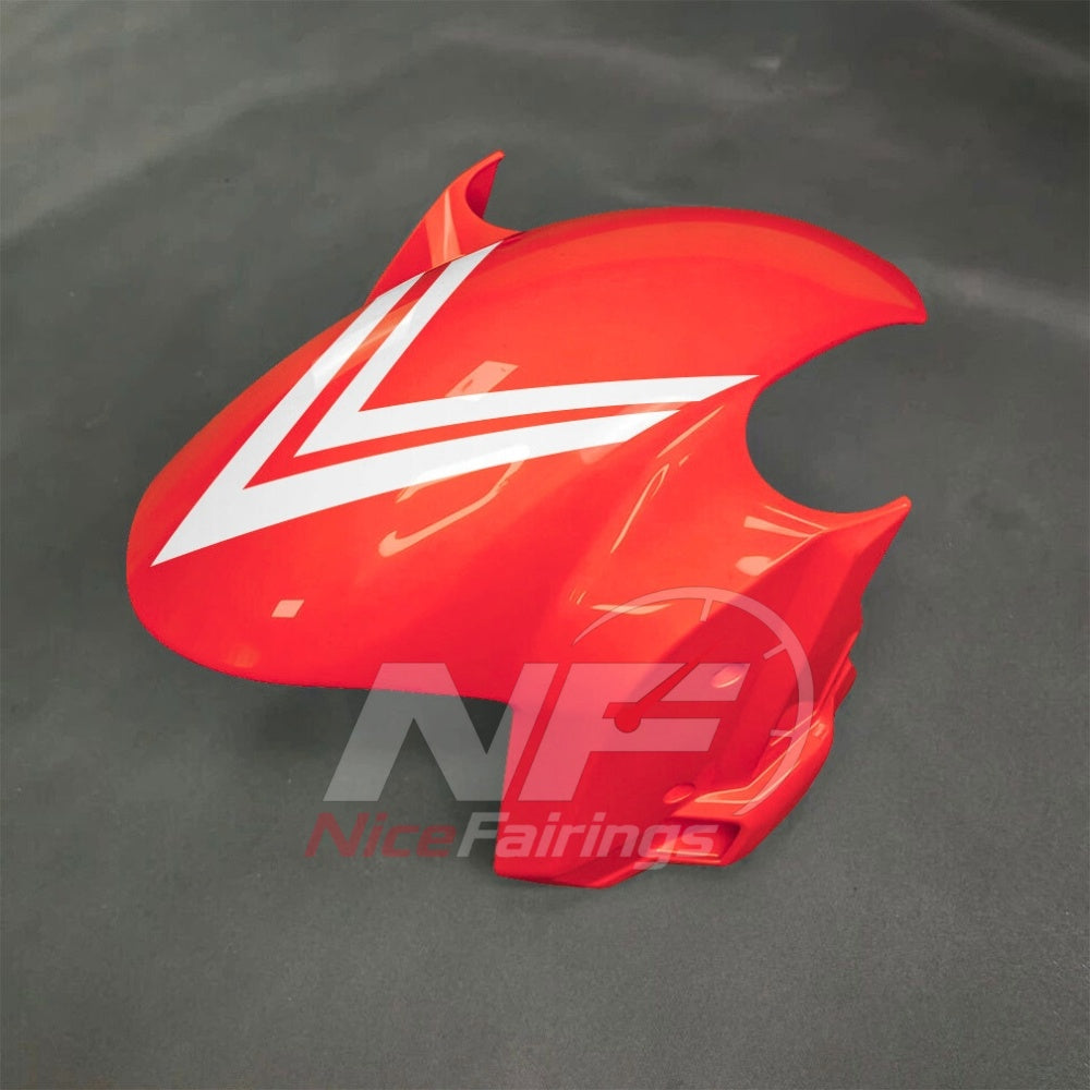 For BMW S1000RR 2025-2026 Red Black Painted ABS Fairings with Complete Replacement Bodywork | NiceFairings - front angle image