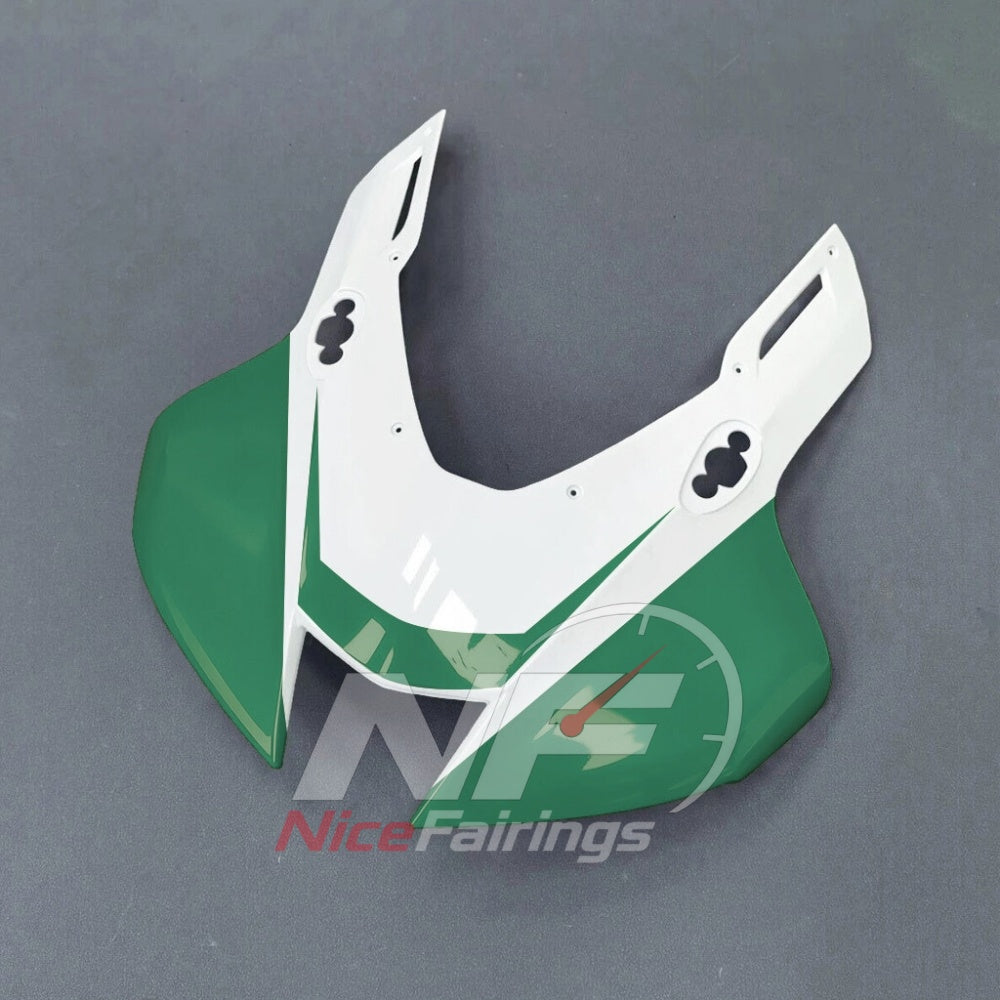For Honda CBR1000RR-R SP 2024-2026 Green Black ABS Fairing Kit with Painted Bodywork and Replacement Panels | NiceFairings - front angle image