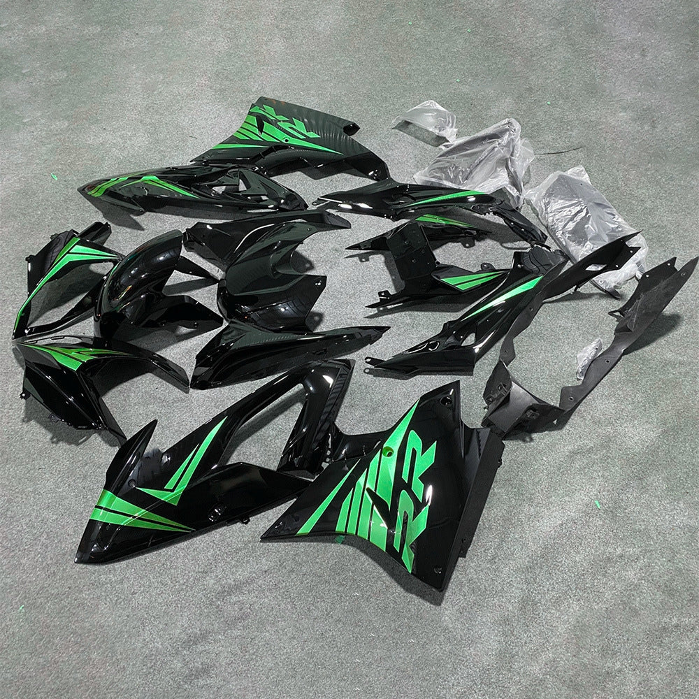 For BMW S1000RR 2017-2018 Track Edition Standard No Tank Cover ABS Fairing Kit, Custom Painted Motorcycle Bodywork | NiceFairings - front angle image