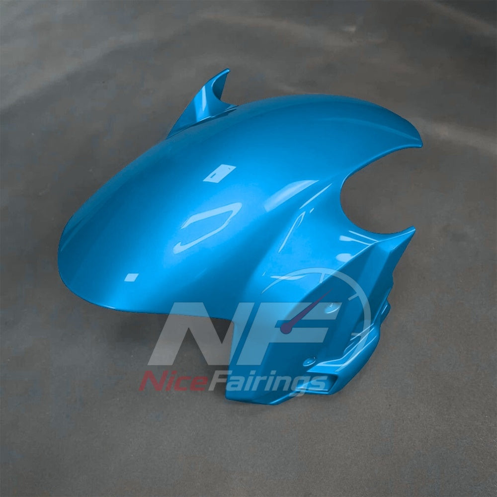 For BMW S1000RR 2025-2026 Blue Black Motorcycle Fairing Kit with Aftermarket Body Panels | NiceFairings - front angle image