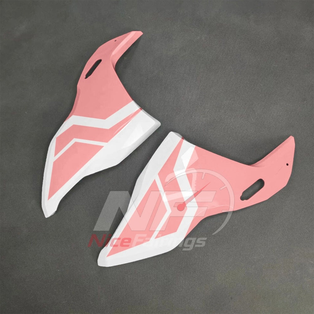 For BMW S1000RR 2025-2026 Red Black ABS Fairing Kit with Painted Bodywork and Replacement Panels | NiceFairings - front angle image