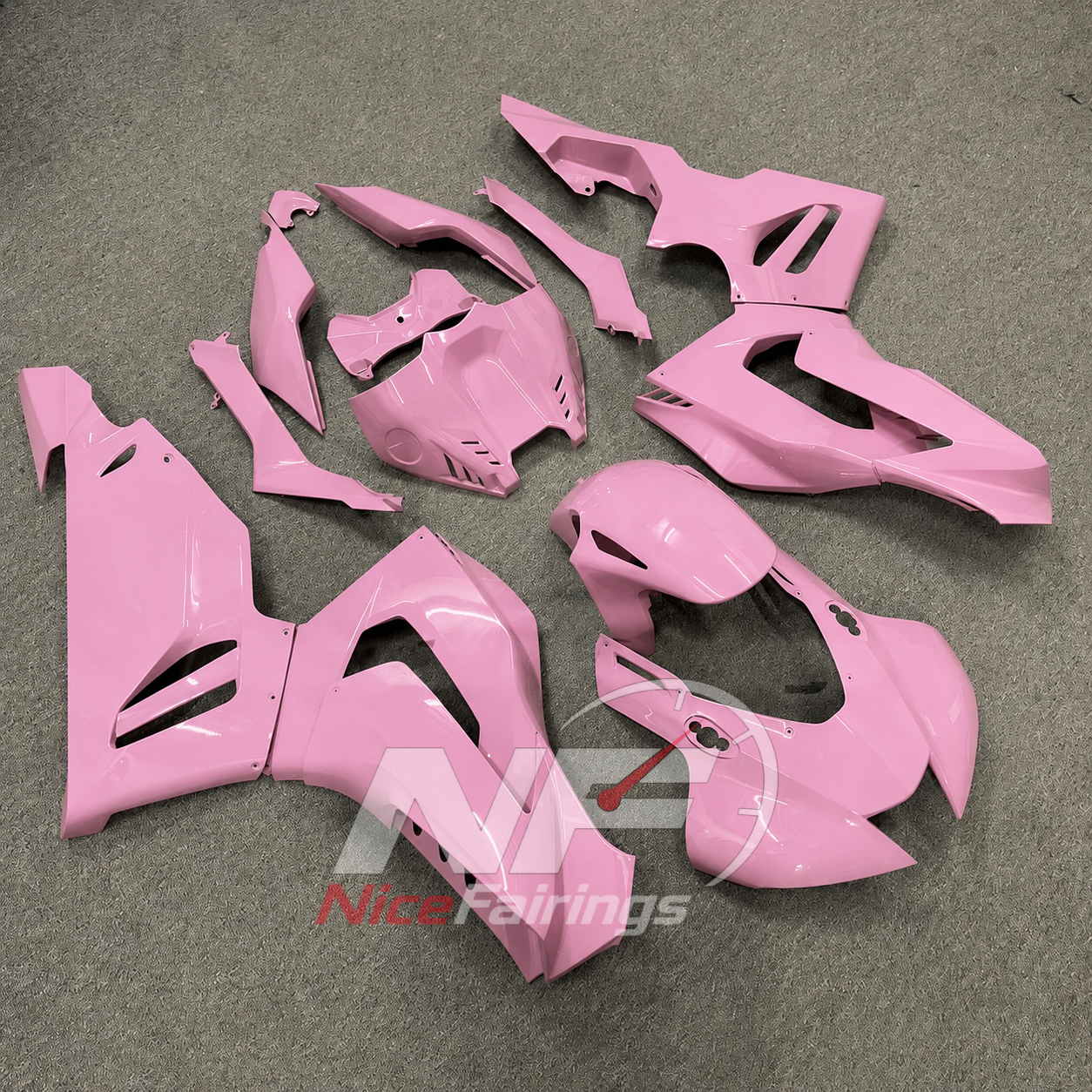 Pink ABS fairing kit for Honda CBR1000RR-R 2020-2023, design D64-P34 - image 2