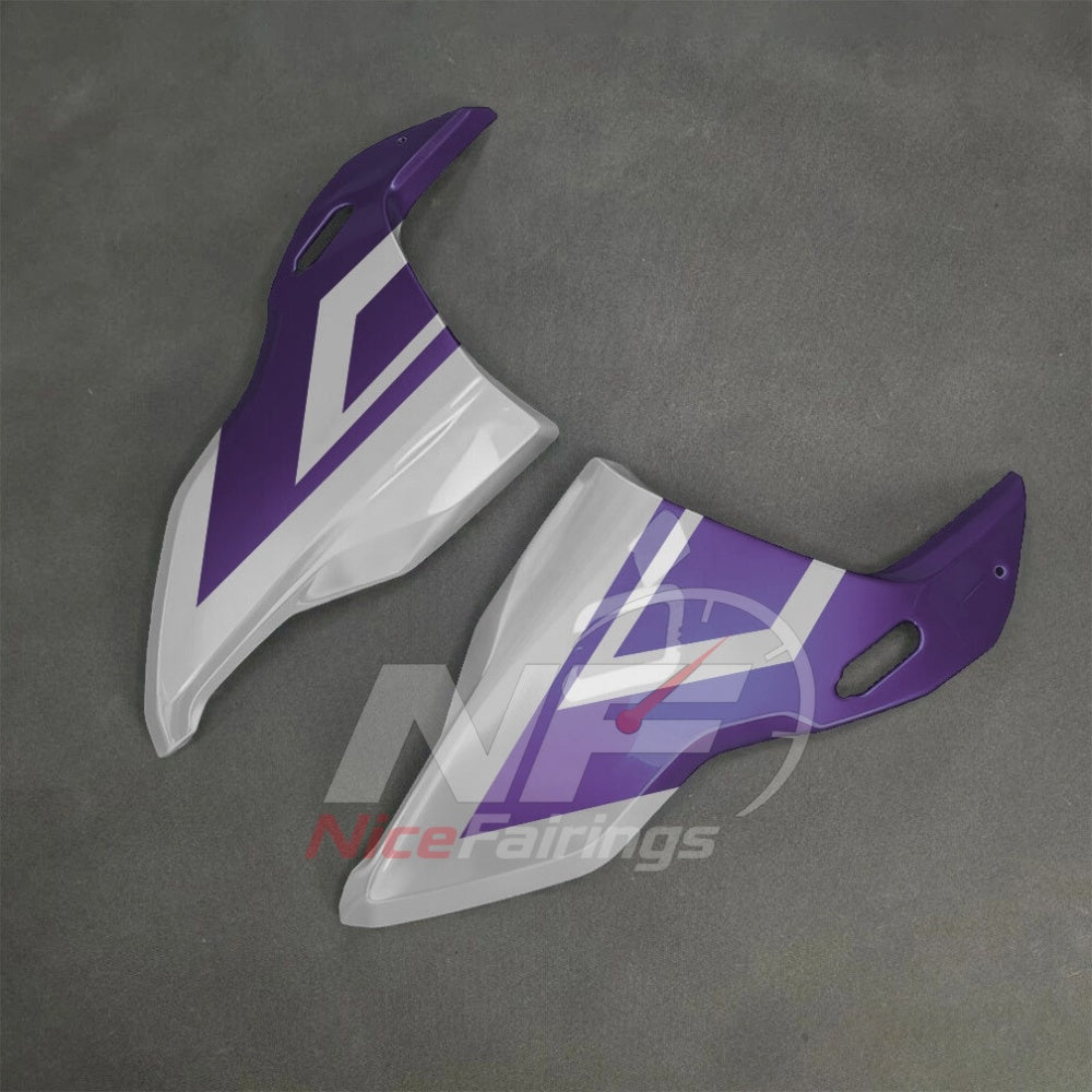 For BMW S1000RR 2025-2026 Purple Black ABS Fairing Kit with Painted Bodywork and Replacement Panels | NiceFairings - front angle image
