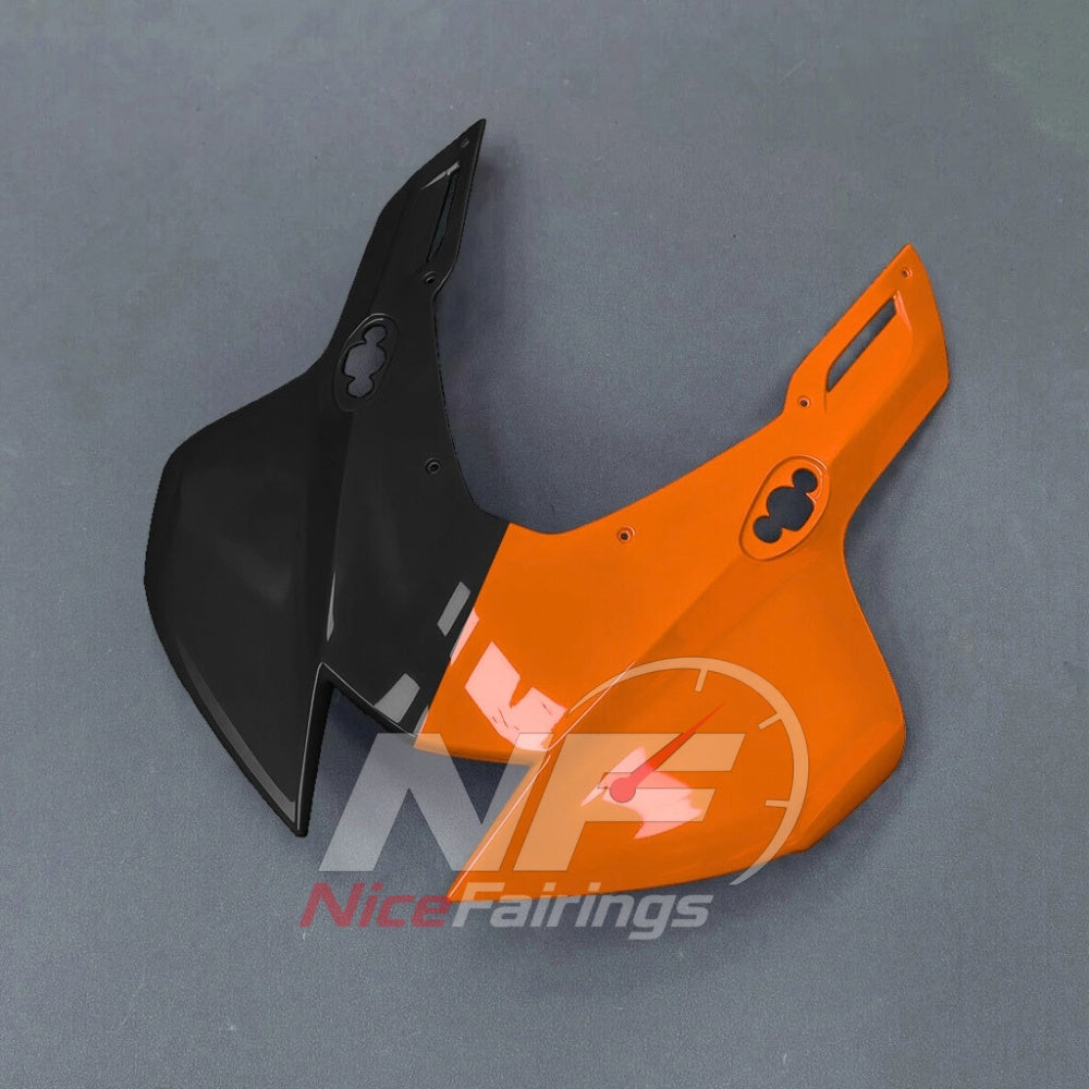 For Honda CBR1000RR-R SP 2024-2026 Orange Black ABS Fairing Kit with Painted Bodywork and Replacement Panels | NiceFairings - front angle image