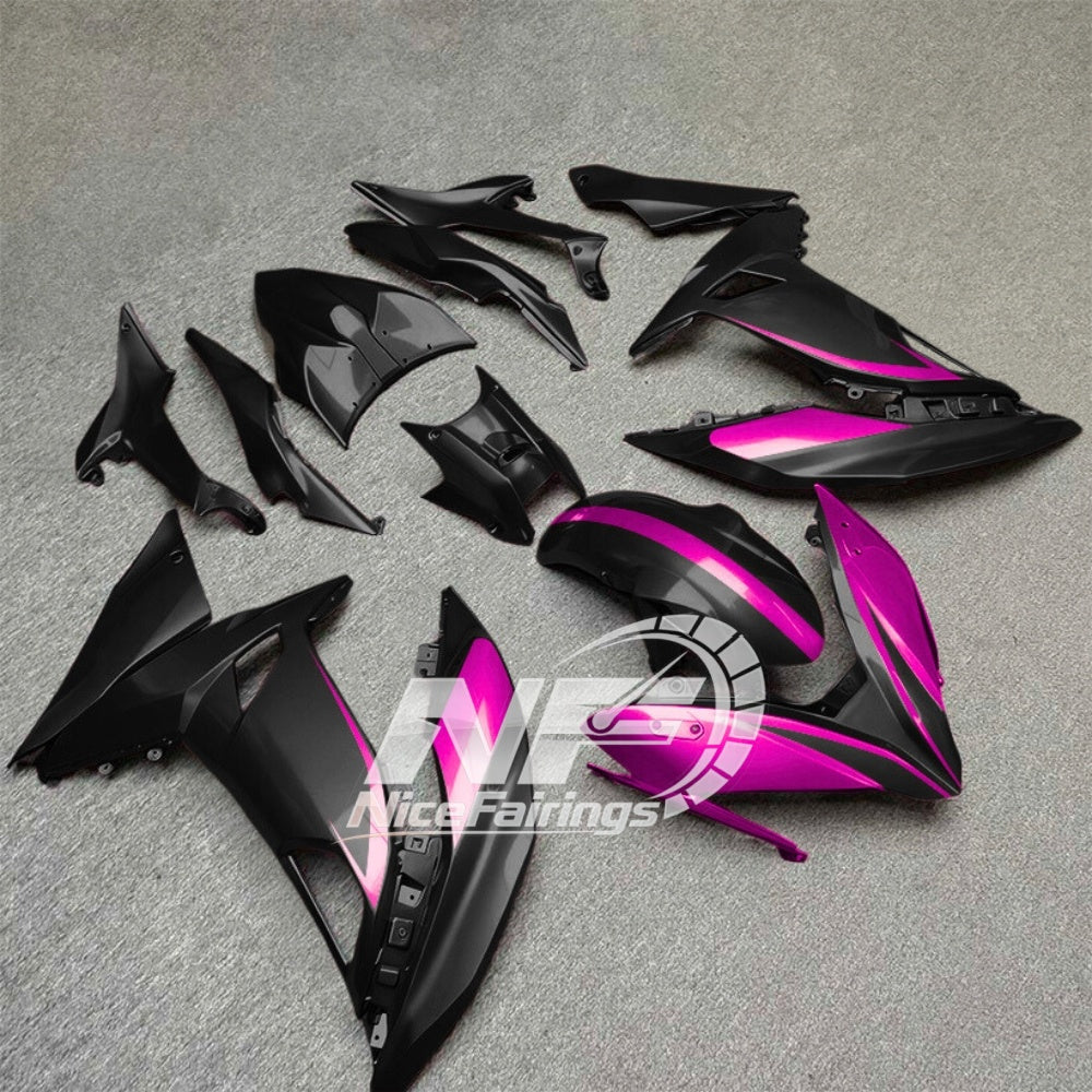 KAWASAKI Ninja 650 ER-6F 2017-2019 ABS Fairing Kit Style 33 | NiceFairings - front angle image