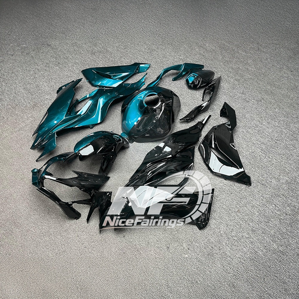 Kawasaki ZX-6R 636 2019-2023 Replacement Fairing Set Full Body Kit Tank Cover | NiceFairings - front angle image