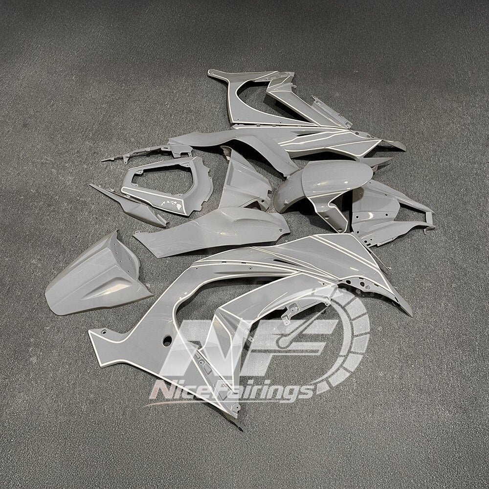 KAWASAKI Ninja ZX10R 2011-2015 Injection Molded Fairings Set | NiceFairings - front angle image