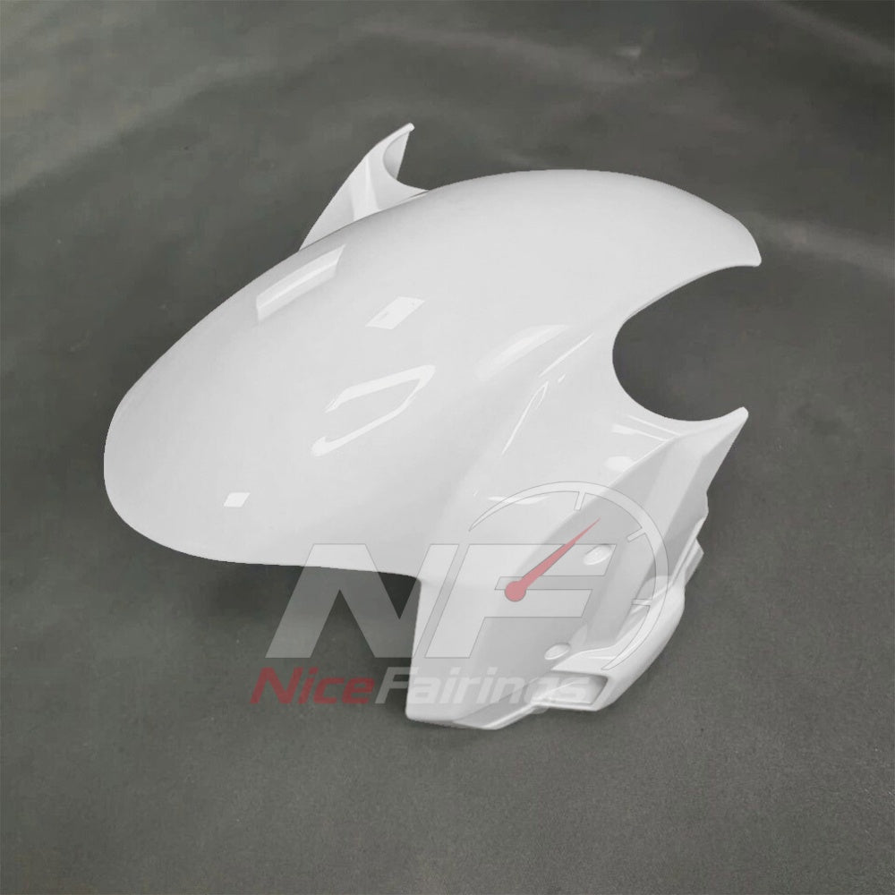 For BMW S1000RR 2025-2026 Red Black ABS Body Kit with Street and Track Fairing Panels | NiceFairings - front angle image
