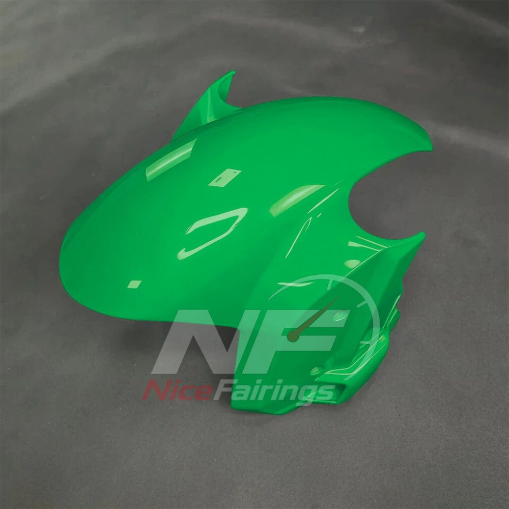 For BMW S1000RR 2025-2026 Green Black Motorcycle Fairing Kit with Aftermarket Body Panels | NiceFairings - front angle image