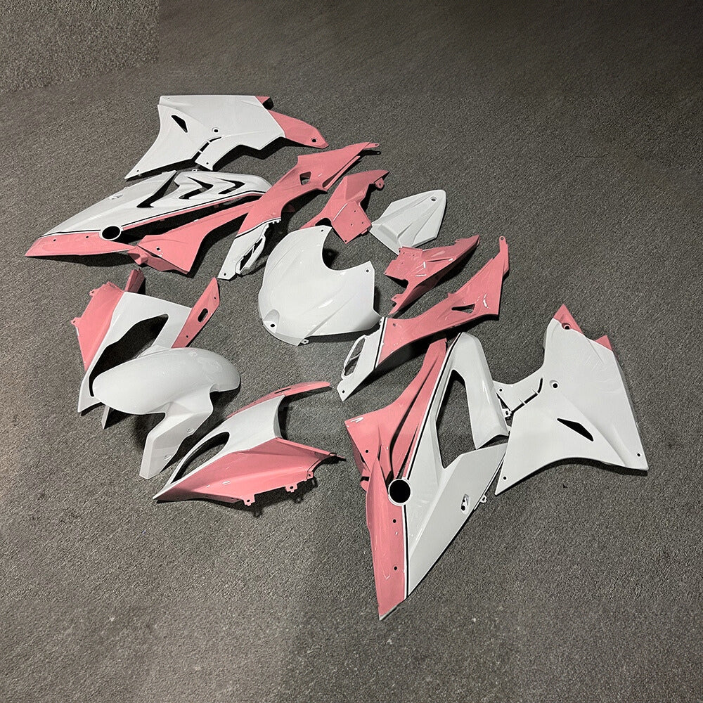For BMW S1000RR 2017-2018 Street Bodywork Standard No Tank Cover ABS Fairing Kit, Custom Painted Motorcycle Bodywork | NiceFairings - front angle image