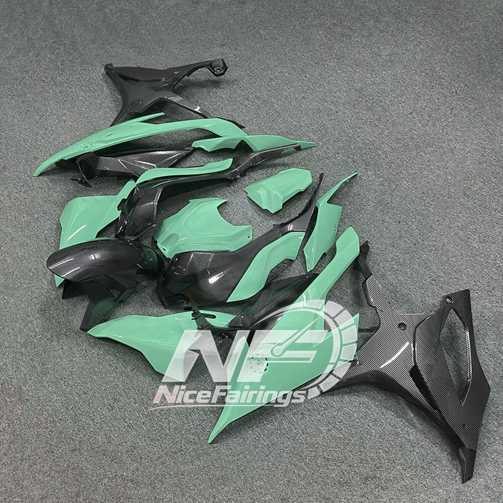 For BMW S1000RR 2019-2022 Race Replica Performance Edition Custom Painted ABS Body Kit For Street Or Track | NiceFairings - front angle image