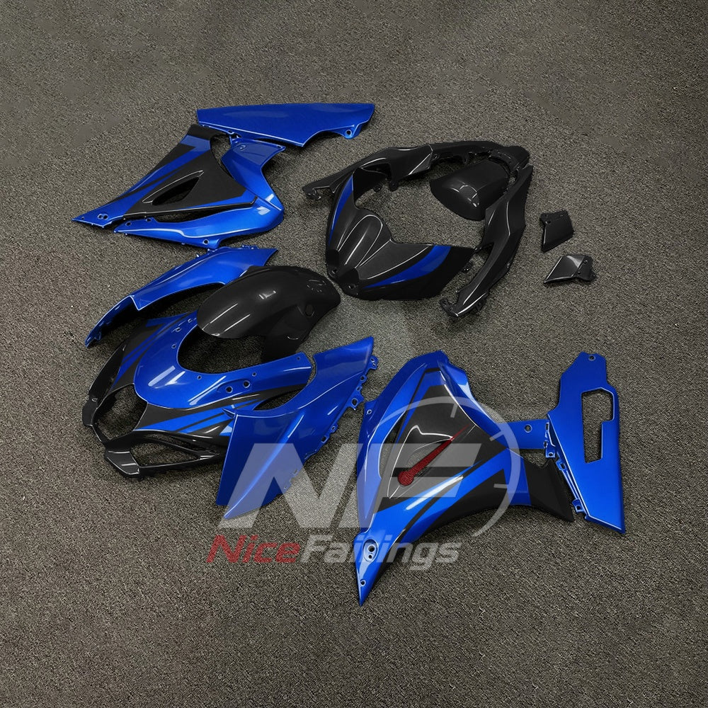 For Suzuki GSXR1000 K17 2017-2026 Painted ABS Fairings Blue Complete Bodywork | NiceFairings - front angle image