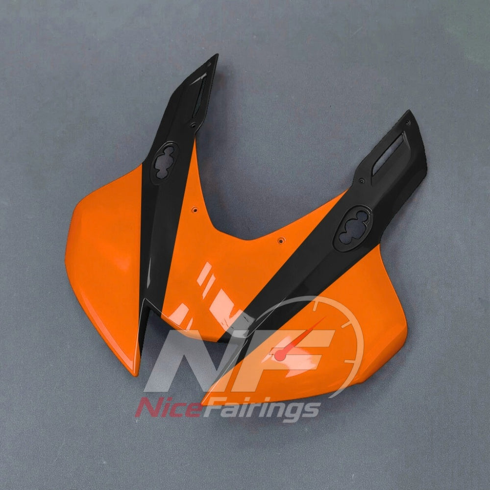 For Honda CBR1000RR-R 2024-2026 Orange Black Painted ABS Fairings with Complete Replacement Bodywork | NiceFairings - front angle image