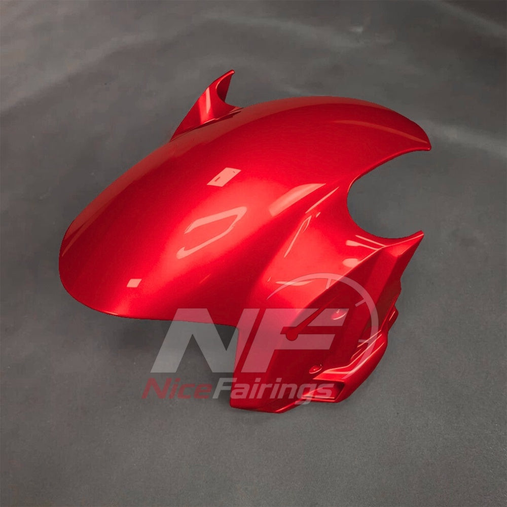 For BMW S1000RR 2025-2026 Red Black Painted ABS Fairings with Complete Replacement Bodywork | NiceFairings - front angle image