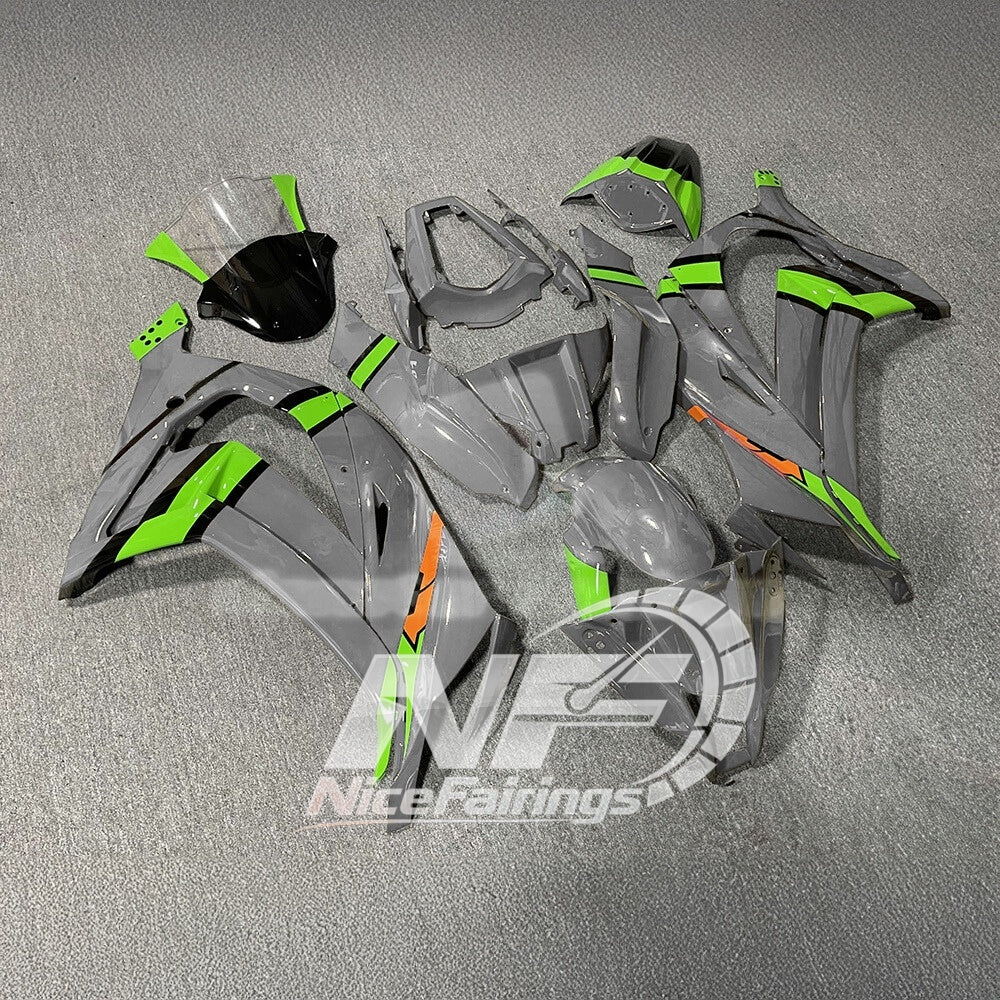 KAWASAKI Ninja ZX10R 2011-2015 Painted Bodywork Panels | NiceFairings - front angle image