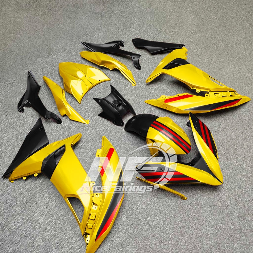 ER-6F Ninja 650 2017-2019 Replacement Fairing Set Style 28 | NiceFairings - front angle image
