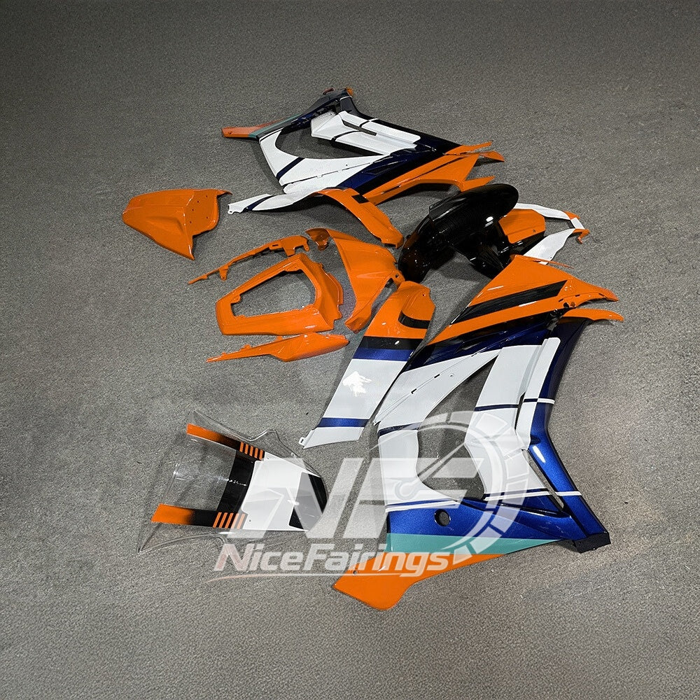KAWASAKI Ninja ZX10R 2011-2015 Injection Molded Fairings Set | NiceFairings - front angle image