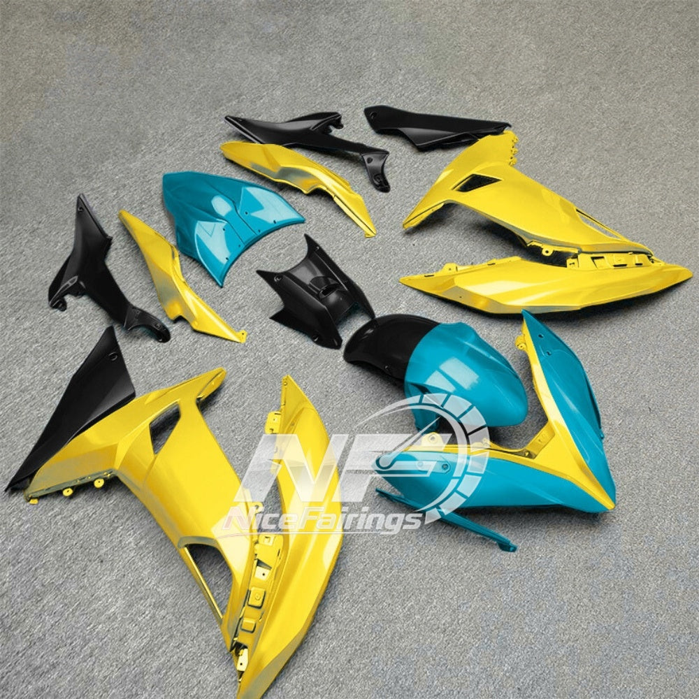 Ninja 650 2017-2019 ABS Motorcycle Plastics Style 54 | NiceFairings - front angle image