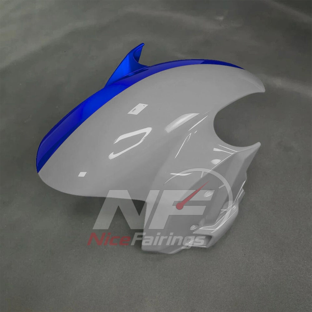 For BMW S1000RR 2025-2026 Blue Black Painted ABS Fairings with Complete Replacement Bodywork | NiceFairings - front angle image