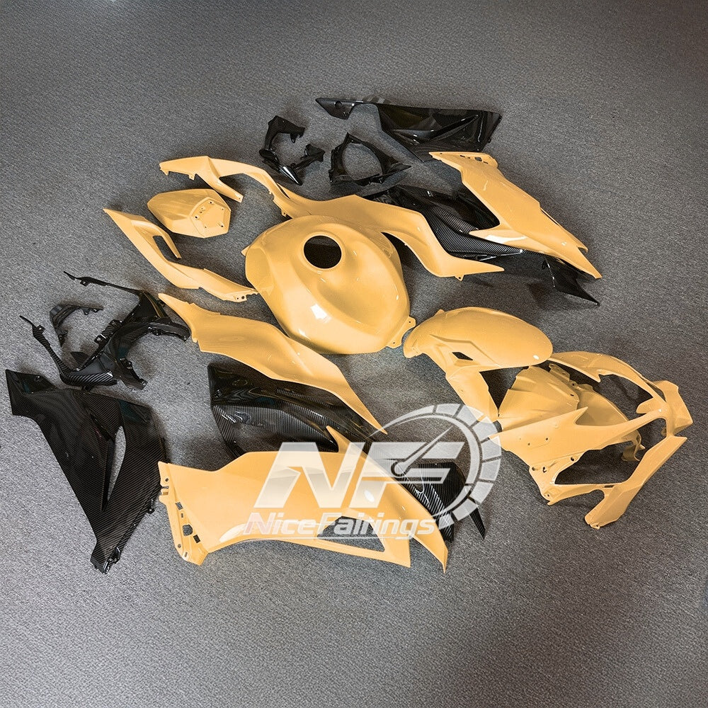 For Kawasaki ZX6R 636 2019-2023 Painted Motorcycle Bodywork Custom Graphics Premium Edition | NiceFairings - front angle image