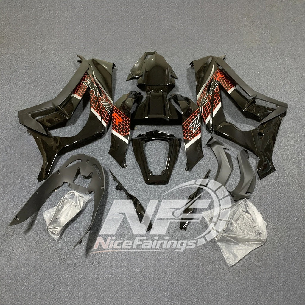 For KAWASAKI Ninja ZX10R 2011-2015 Complete Fairing Set | NiceFairings - front angle image