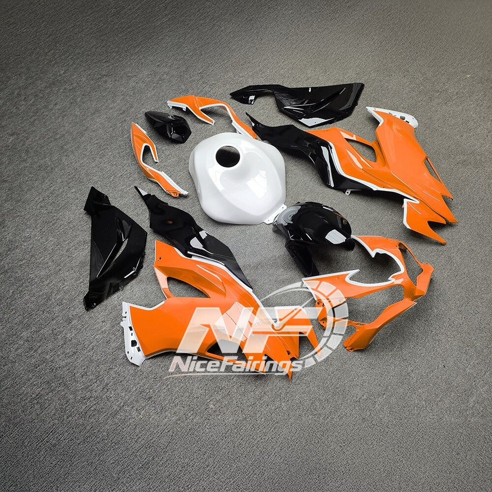 For Kawasaki ZX6R 636 Custom Painted ABS Body Kit Lime Green Premium Edition | NiceFairings - front angle image
