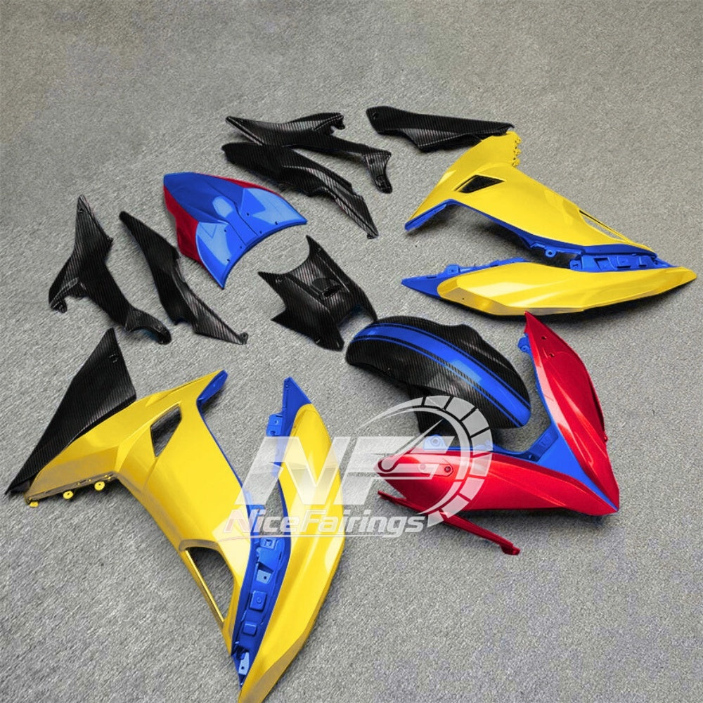 KAWASAKI Ninja 650 2017-2019 Sportbike Bodywork Style 11 | NiceFairings - front angle image