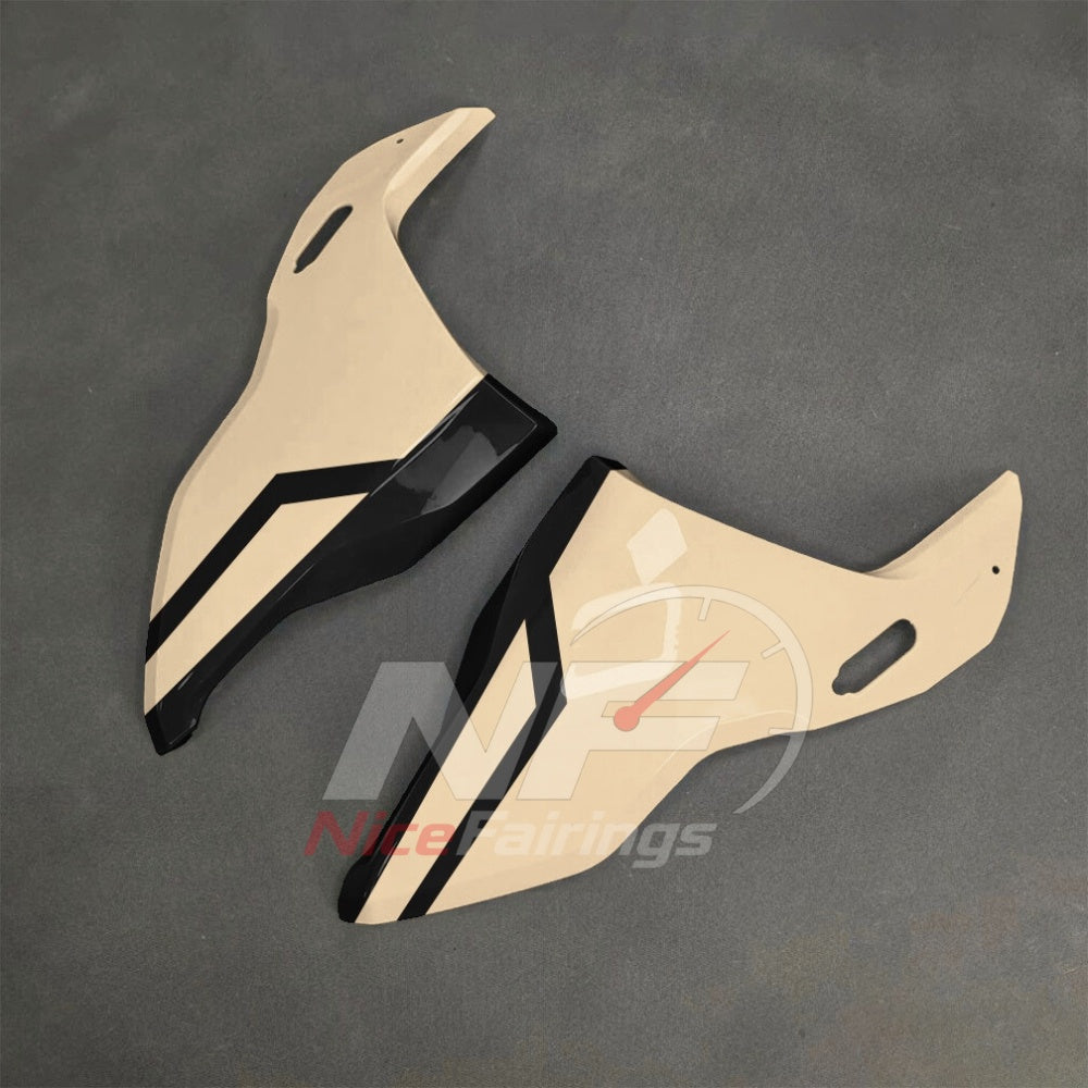 For BMW S1000RR 2025-2026 Yellow Black ABS Fairing Kit with Painted Bodywork and Replacement Panels | NiceFairings - front angle image
