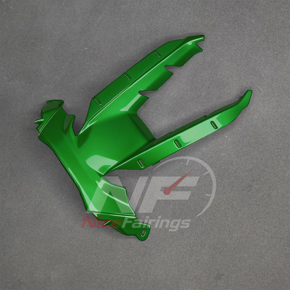 For BMW S1000RR 2025-2026 Green Black Motorcycle Fairing Kit with Aftermarket Body Panels | NiceFairings - front angle image