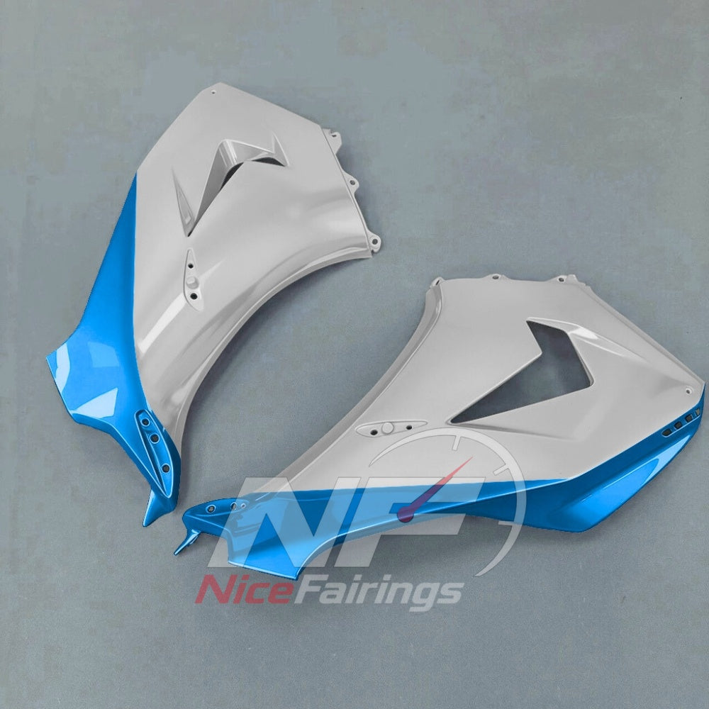 For Honda CBR1000RR-R 2024-2026 Blue Black Painted ABS Fairings with Complete Replacement Bodywork | NiceFairings - front angle image