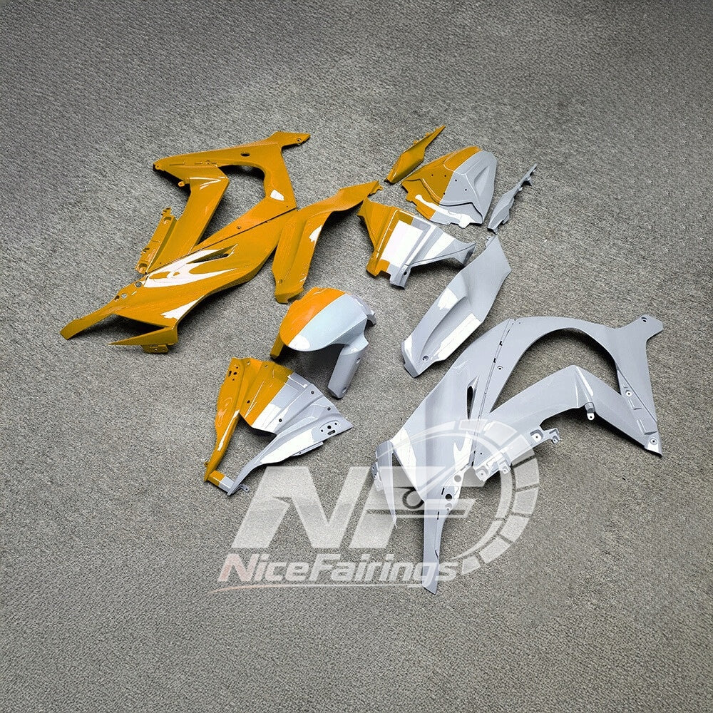 For KAWASAKI Ninja ZX10R 2011-2015 Custom Painted ABS Fairing Kit | NiceFairings - front angle image