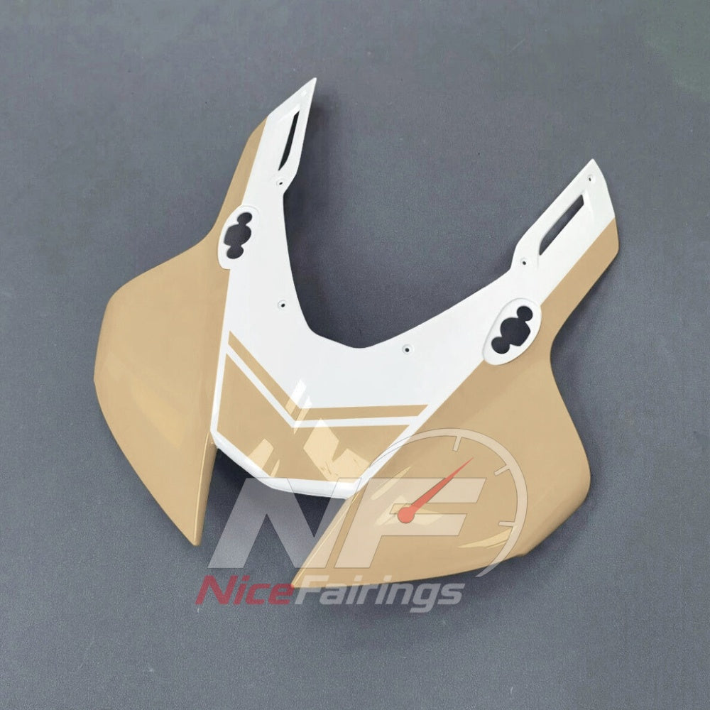For Honda CBR1000RR-R SP 2024-2026 Yellow Black Sportbike Fairing Set with Custom Painted Plastics | NiceFairings - front angle image
