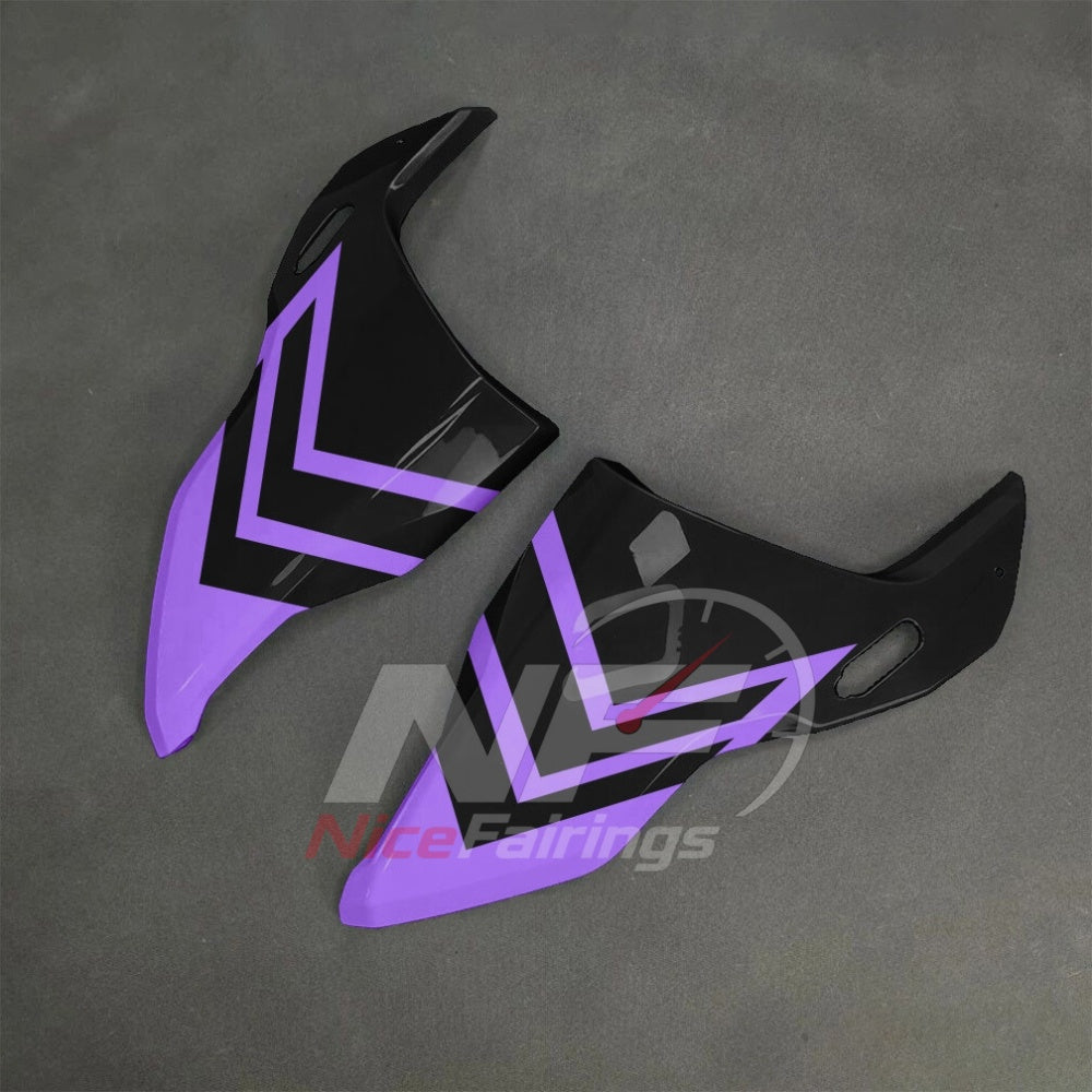 For BMW S1000RR 2025-2026 Purple Black ABS Fairing Kit with Painted Bodywork and Replacement Panels | NiceFairings - front angle image