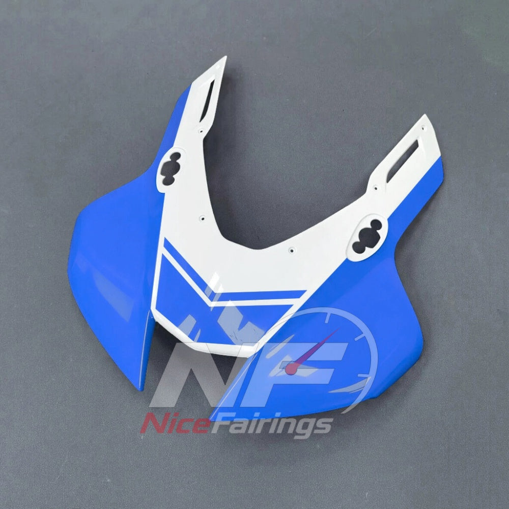 For Honda CBR1000RR-R 2024-2026 Blue Black Custom Fairings with ABS Sportbike Plastics and Full Body Kit | NiceFairings - front angle image