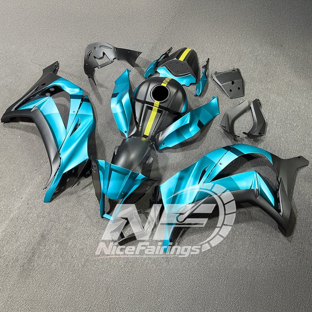 For KAWASAKI Ninja ZX10R 2011-2015 Replacement Fairing Kit | NiceFairings - front angle image