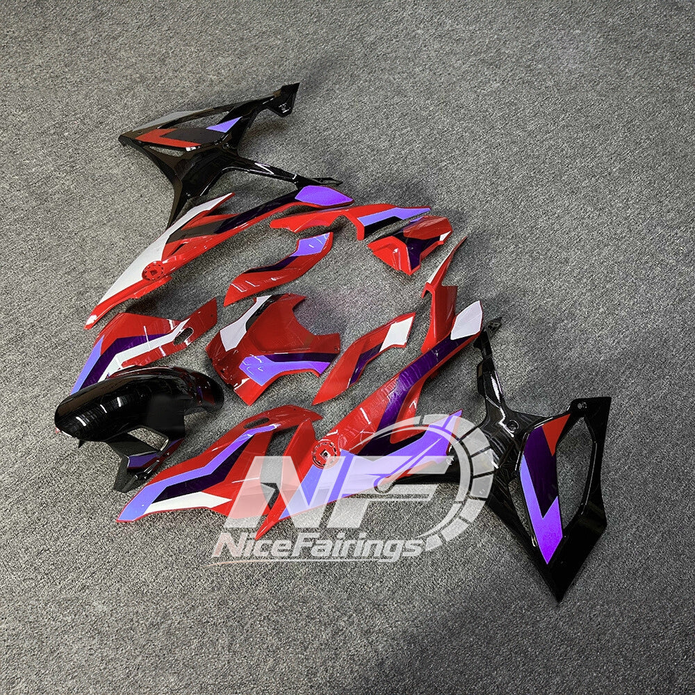 For BMW S1000RR 2019-2022 Track Edition Motorcycle Fairing Kit, Aftermarket ABS Body Panels | NiceFairings - front angle image