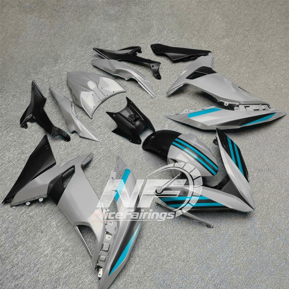 KAWASAKI Ninja 650 ER-6F 2017-2019 ABS Fairing Kit Style 49 | NiceFairings - front angle image