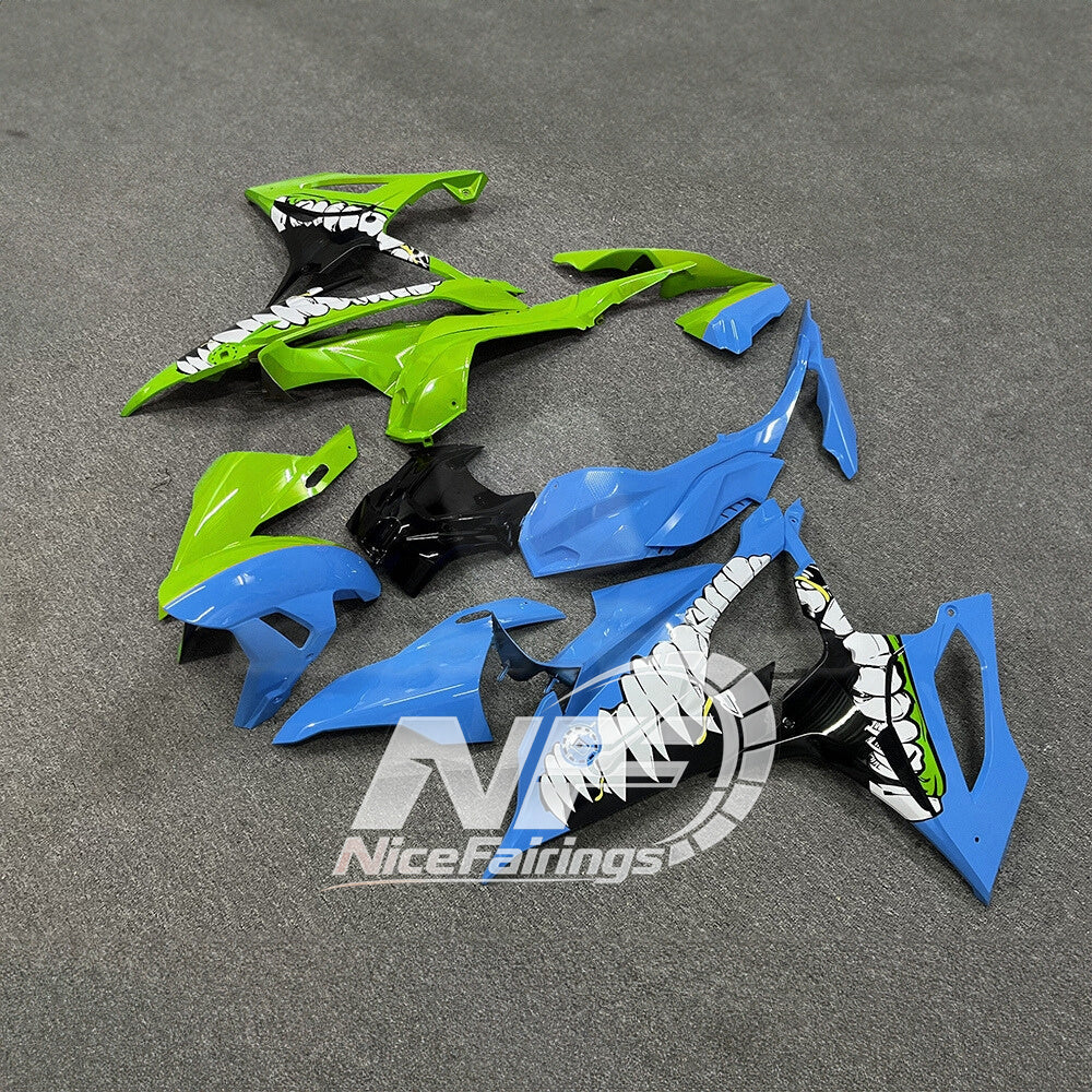For BMW S1000RR 2019-2022 Aftermarket Panels Sportbike Fairings, Custom ABS Bodywork And Replacement Plastics | NiceFairings - front angle image