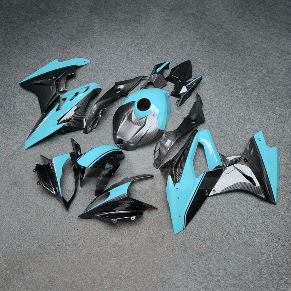 For BMW S1000RR 2017-2018 Race Replica Performance Edition Custom Painted ABS Body Kit For Street Or Track | NiceFairings - front angle image